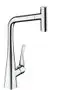Hansgrohe-HG-Spueltischmischer-320-Metris-Select-M71-Ausziehauslauf-1jet-chrom-14884000 gallery number 1